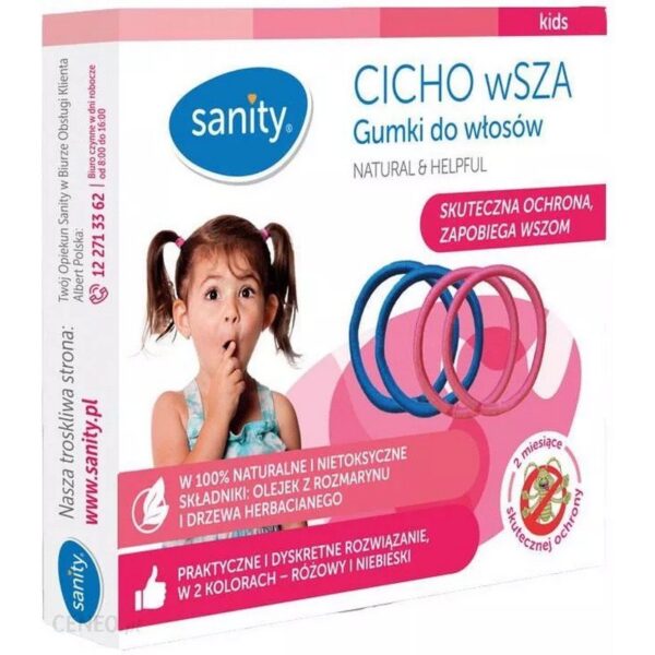Sanity Quiet Lice Hair Erasers 4 pcs