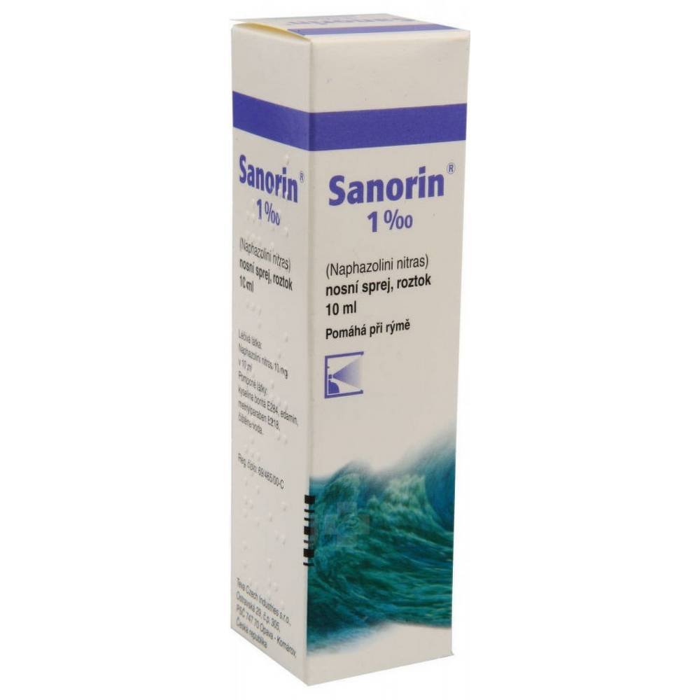 Sanorin 0,5mg/ml Nasenspray 10ml