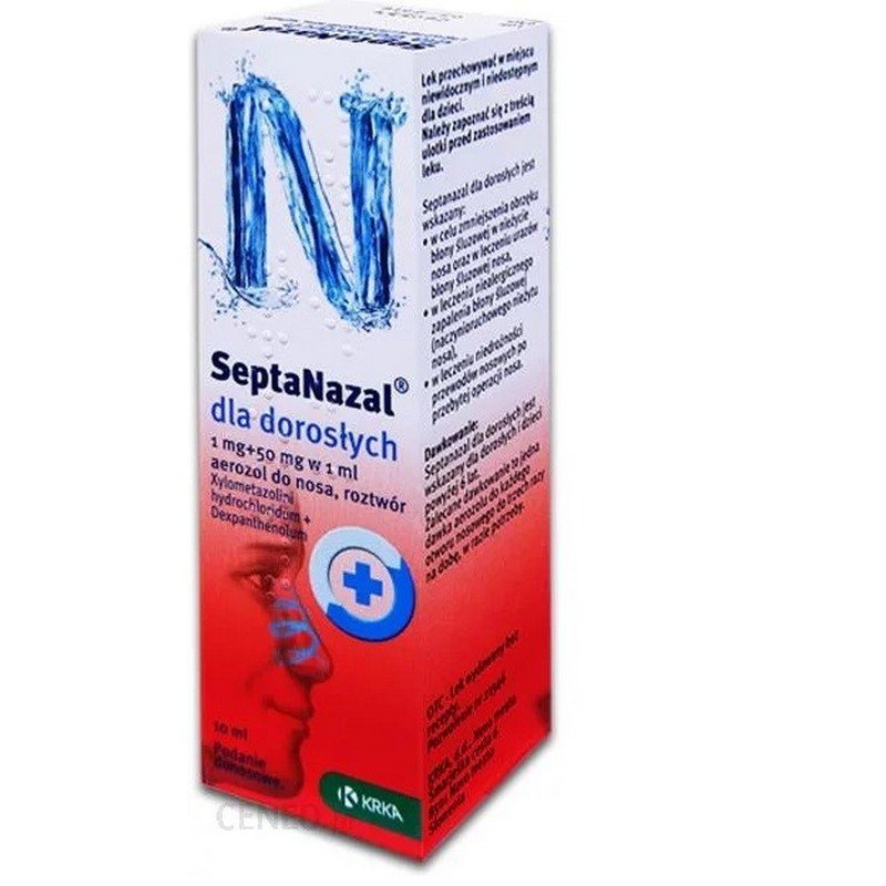 Septanazal for Adults nasal spray 10 ml
