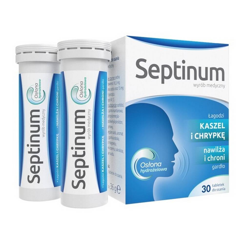 Septinum Lozenges for Cough and Hoarseness 30 pcs