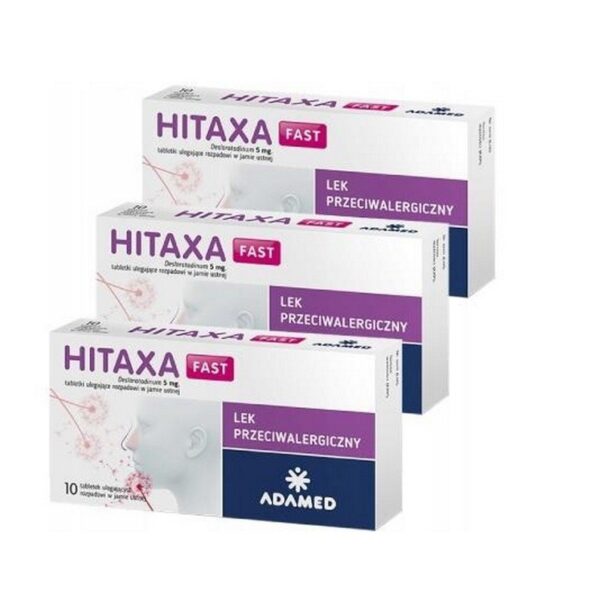 Hitaxa Fast 5 mg tablets (set of 3 × 10)