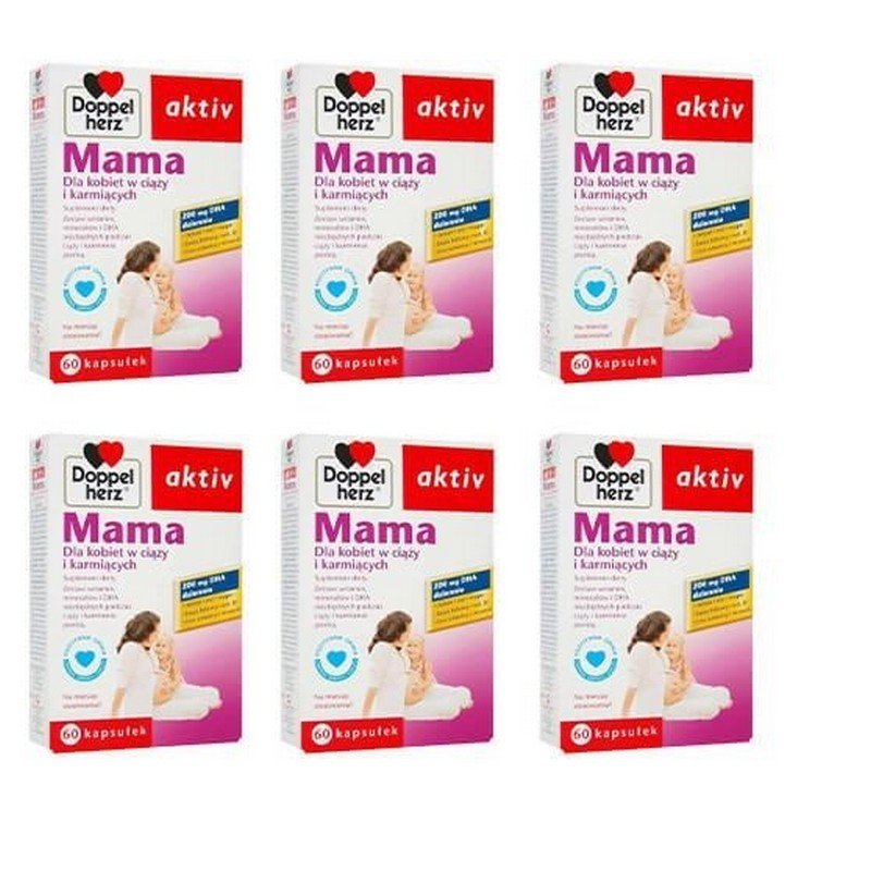 Doppelherz Aktiv Mama 60 capsules (set of 6)