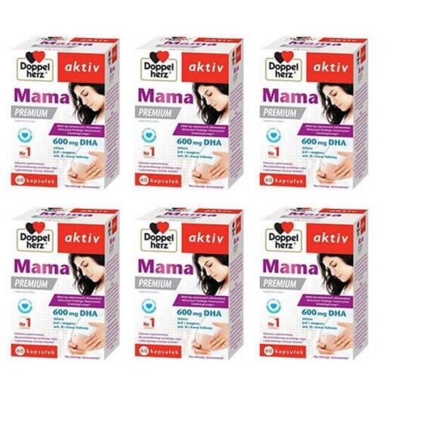 Doppelherz Aktiv Mama Premium 60 capsules (set of 6)