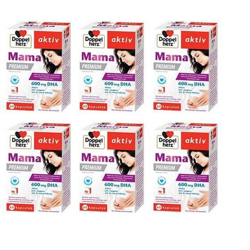 Doppelherz Aktiv Mama Premium 60 capsules (set of 6)