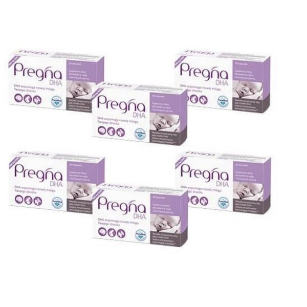 Pregna DHA 30 capsules (set of 6)
