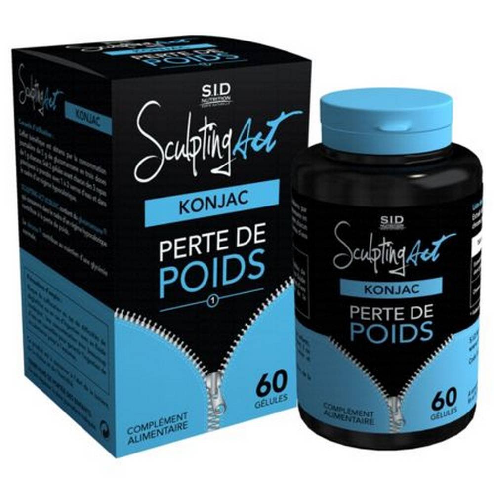 SIDN Sculpting Act Konjac – 60 Capsules