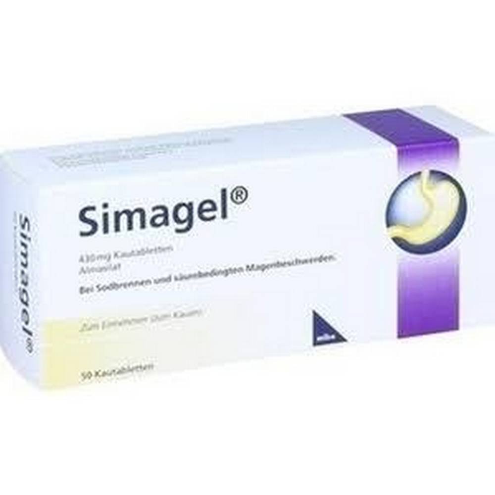 Simagel Chewable Tablets 50 pcs