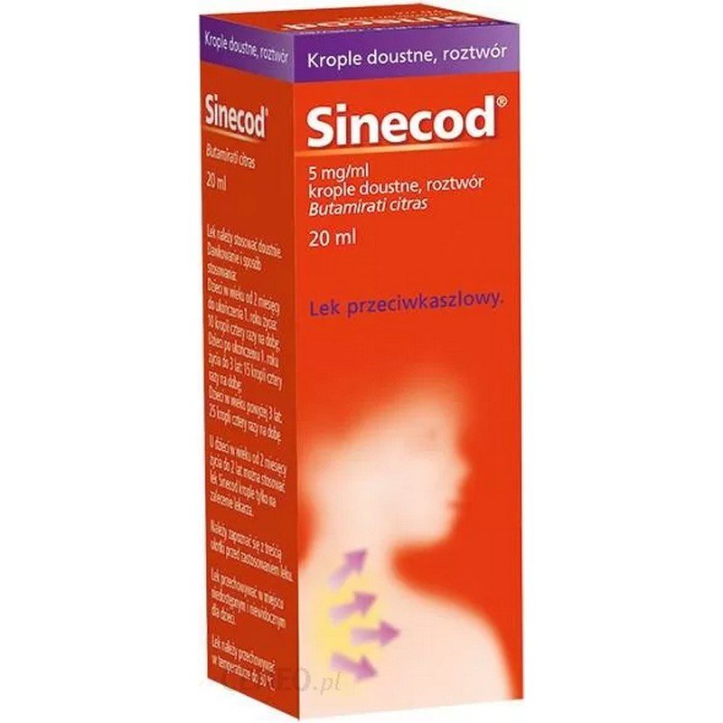 Sinecod 5 mg/ml Oral Drops 20 ml
