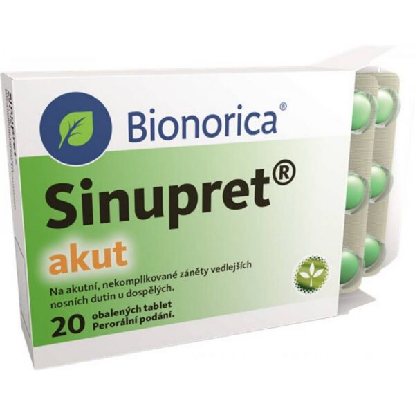 Sinupret Akut Tabletten 20 Stück