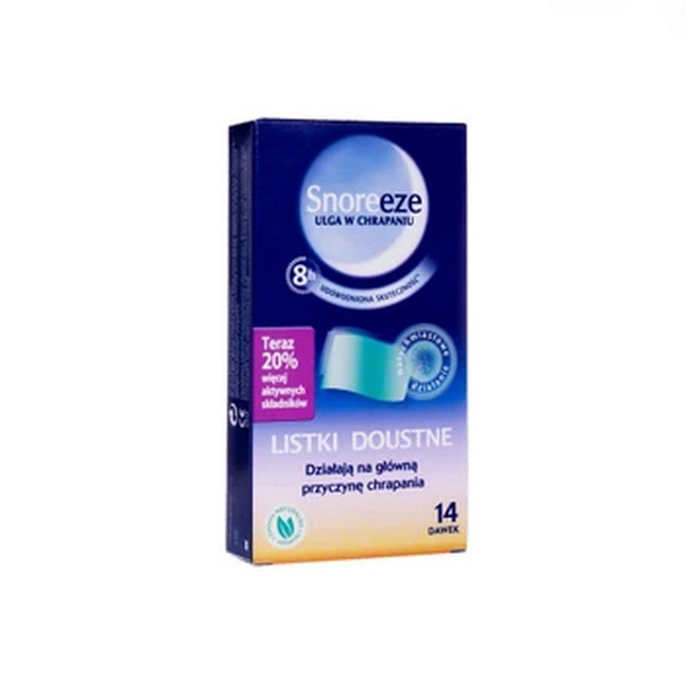 Snoreeze Throat Lozenges 14 pcs