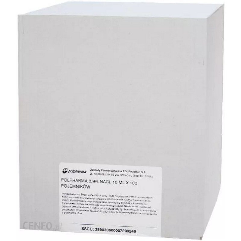 Sodium Chloride Polpharma 0.9% ampoules 10 ml × 100 pcs