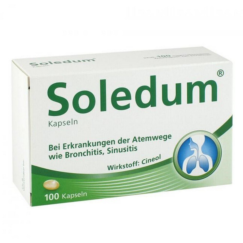 Soledum 100 mg Gastro-Resistant Capsules 100 pcs