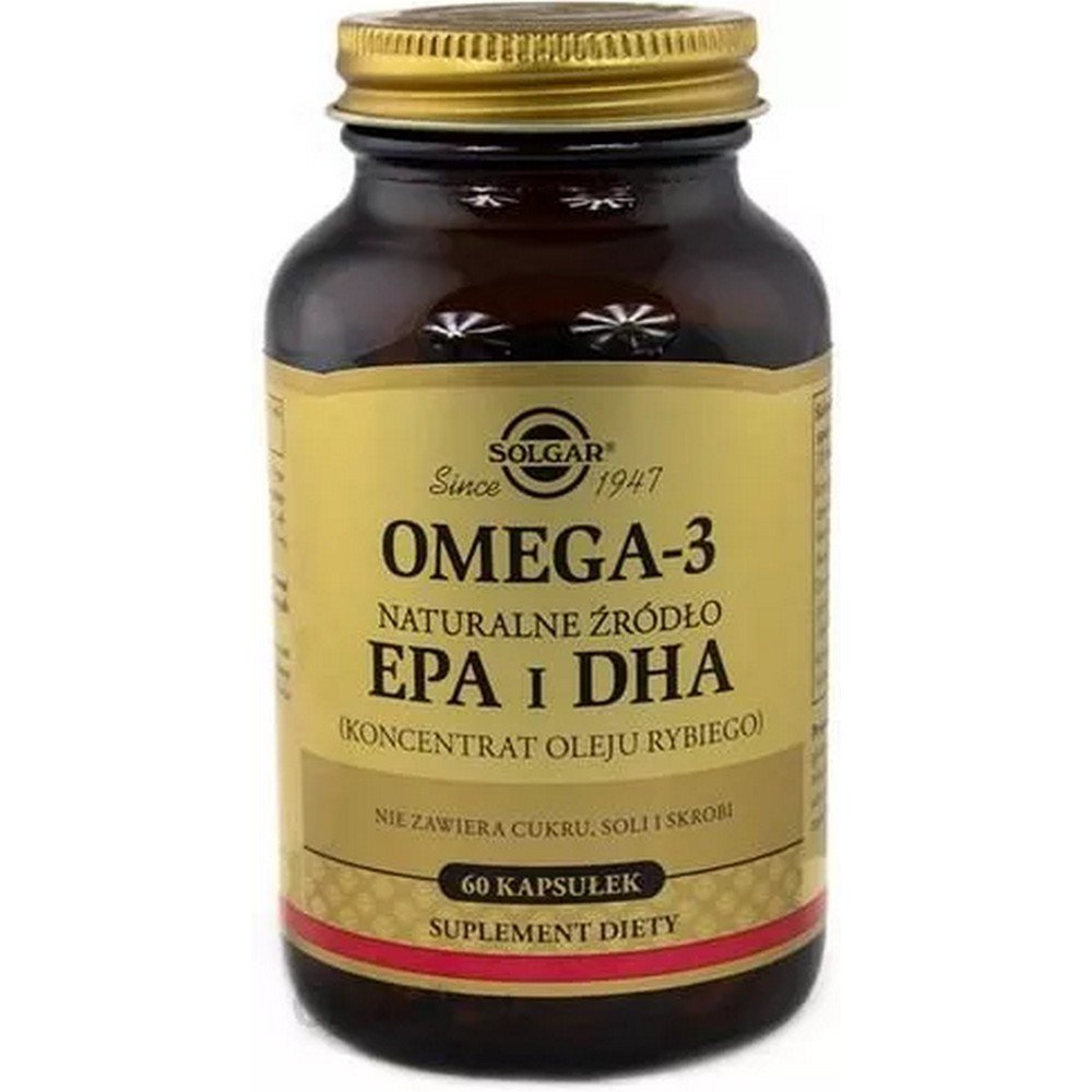 Solgar Omega-3 Natural Source of EPA and DHA 60 Capsules