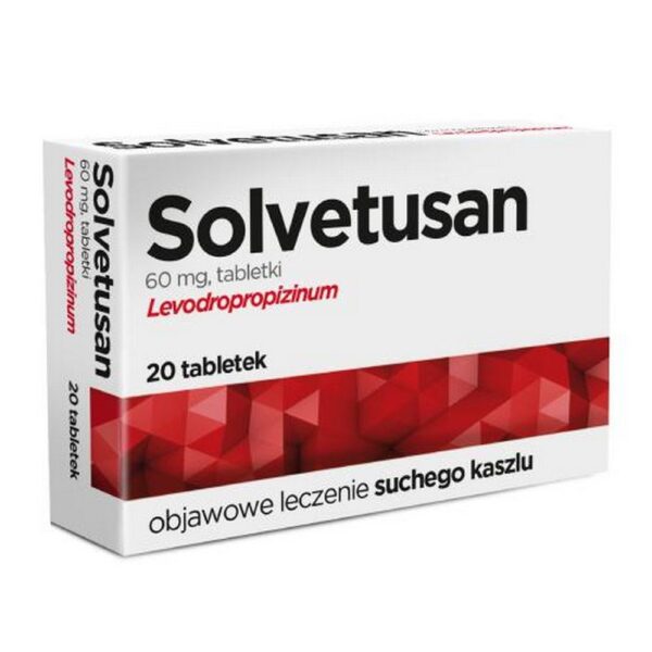 Solvetusan 60mg Tablets 20 pcs