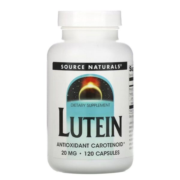 Source Naturals Lutein 20 mg 120 Capsules