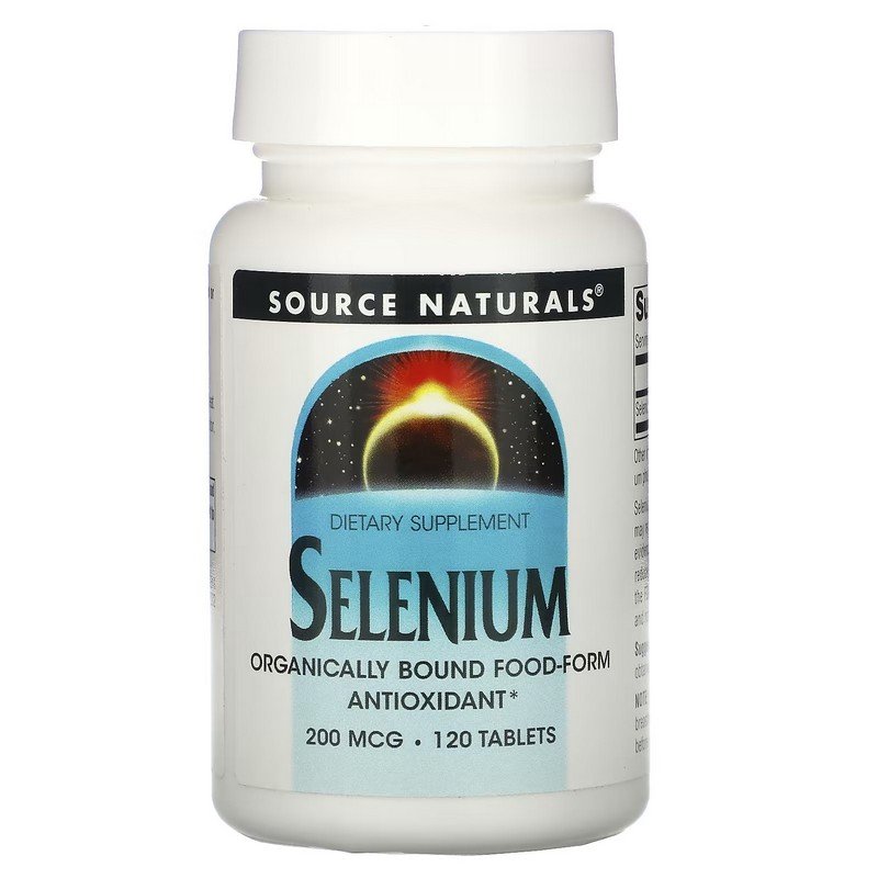 Source Naturals Selenium 200 mcg 120 Tablets