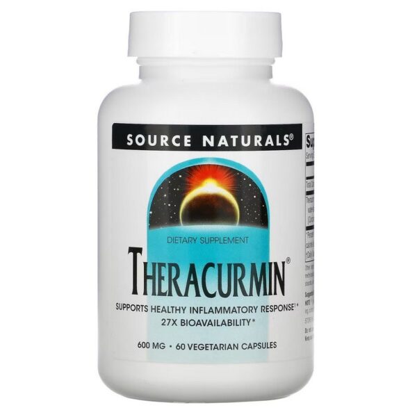 Source Naturals Theracurmin 600 mg 60 Vegetarian Capsules