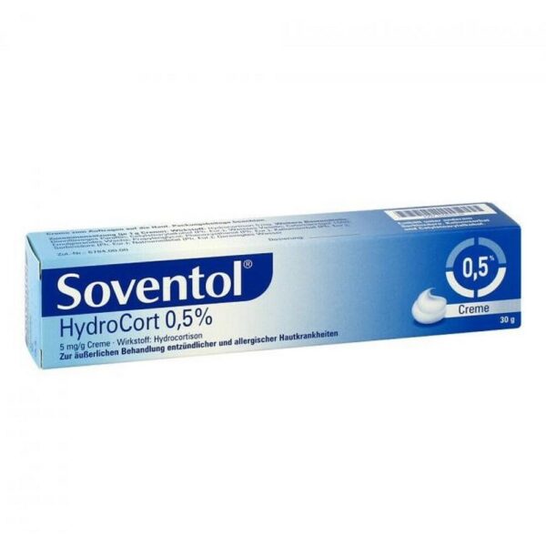 Soventol Hydrocort 0.5% Cream 30 g