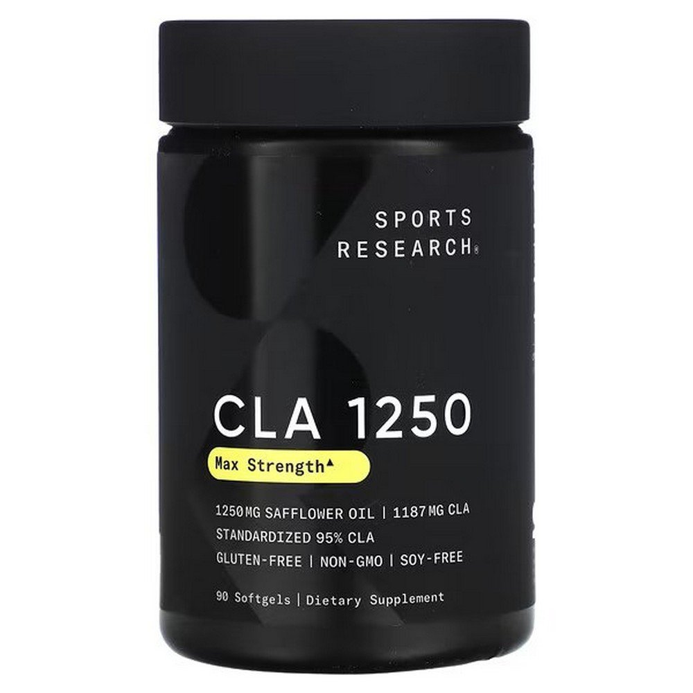 Sports Research CLA 1250 Max Strength – 1250 mg – 90 softgels