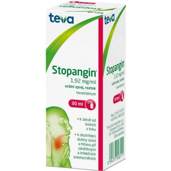 Stopangin 1,92mg/ml Spray 30ml