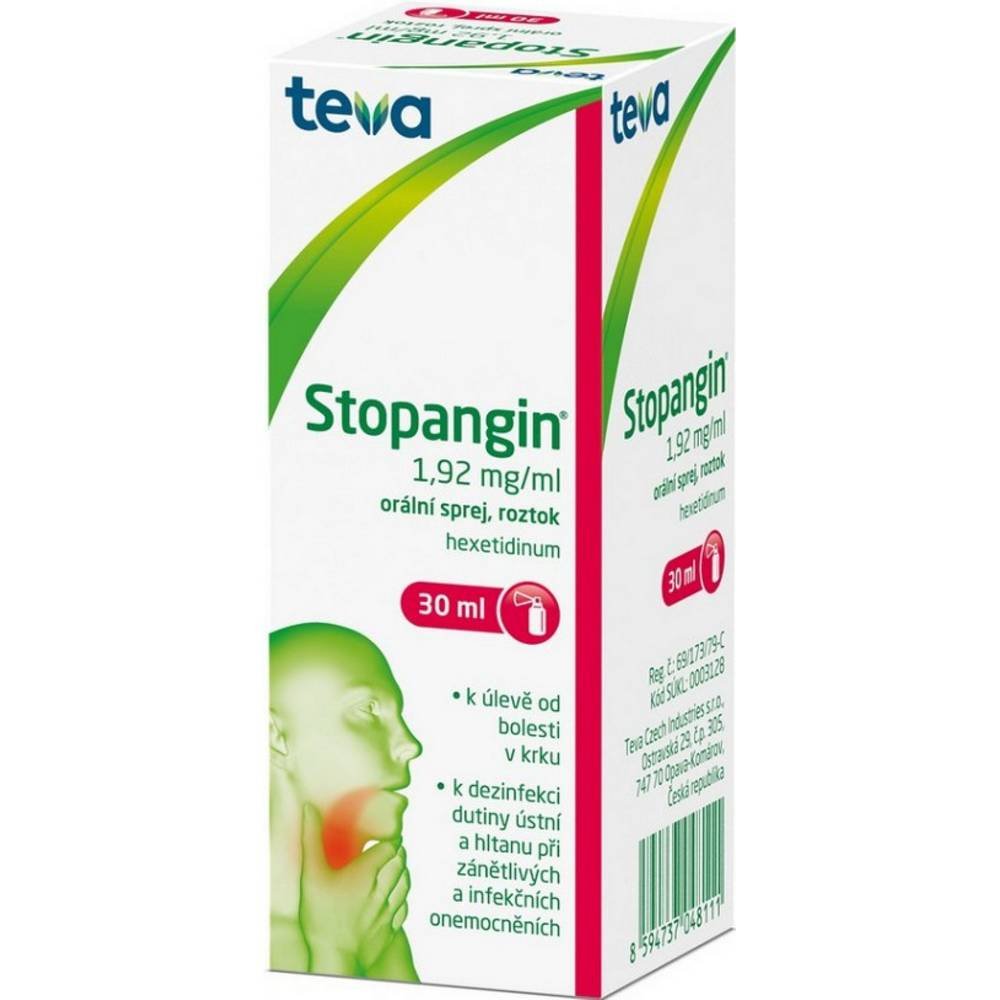 Stopangin 1,92mg/ml Spray 30ml