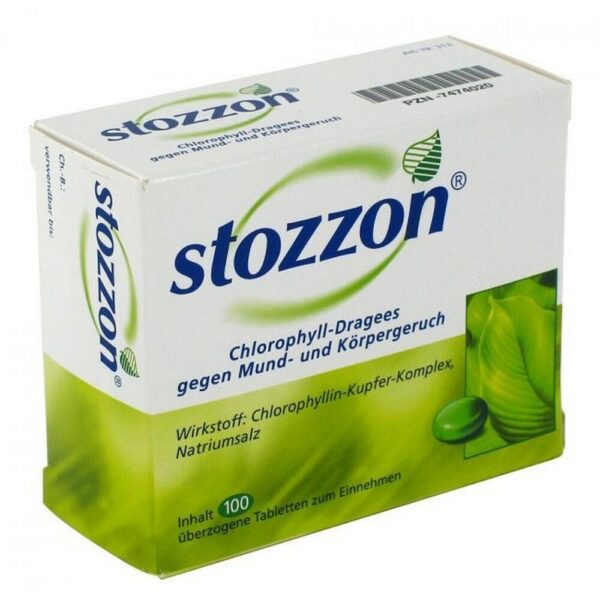 Stozzon Chlorophyll Coated Tablets 100 pcs