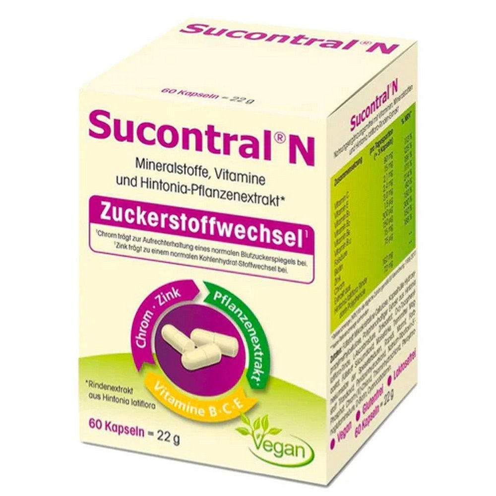 Suconral N Diabetic Capsules 60 Pieces