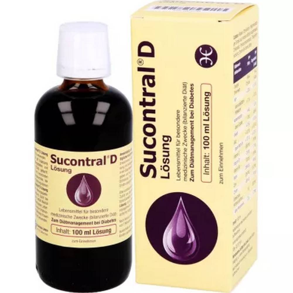 Sucontral D Diabetic Solution 100 ml