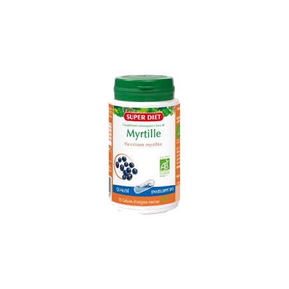 Superdiet Organic Blueberry – 90 Capsules