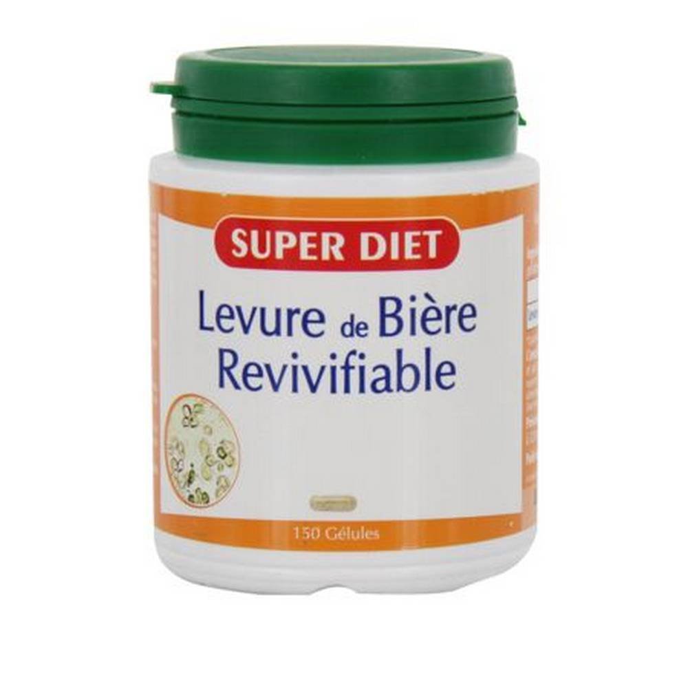 Superdiet Revivable Beer Yeast 150 Capsules