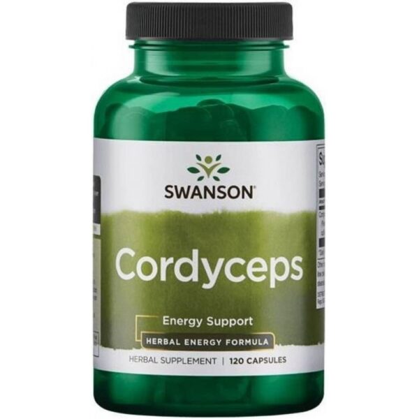 Swanson Cordyceps 600 mg 120 Capsules
