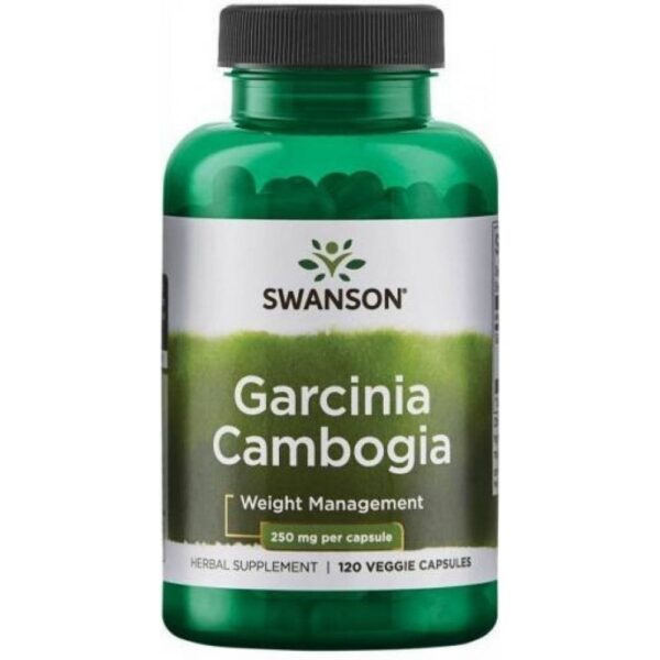 Swanson Garcinia Cambogia 250 mg 120 Vegetable Capsules