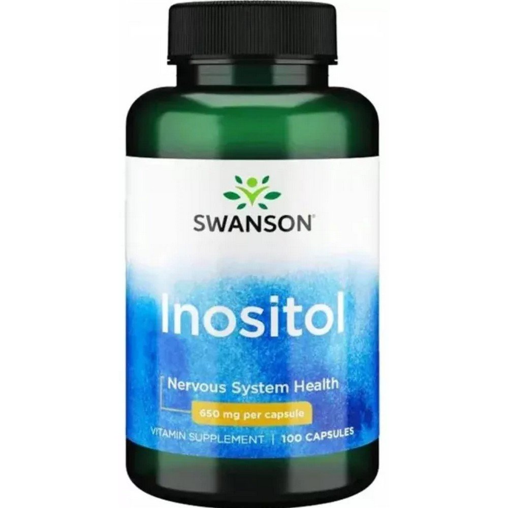 Swanson Inositol 650 mg 100 Capsules