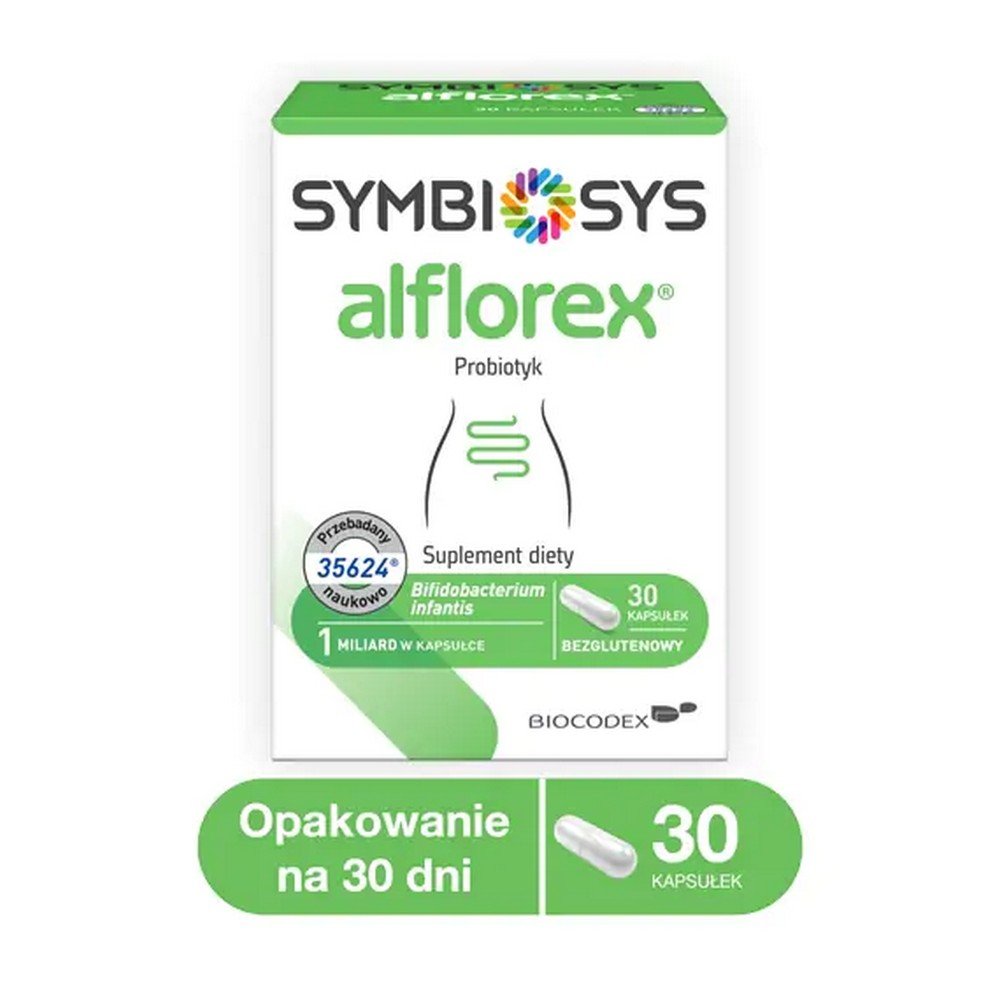 Symbiosys Alflorex Probiotic 30 Capsules