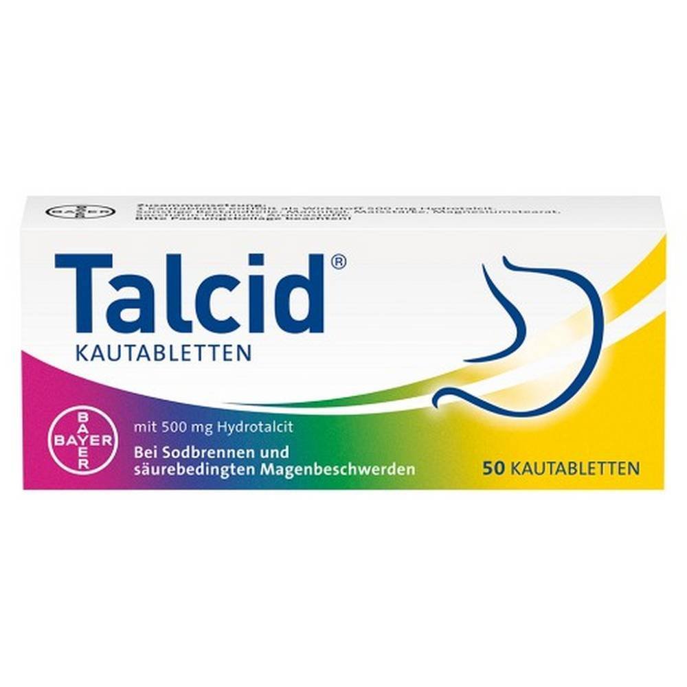 Talcid Tablets 50 pcs