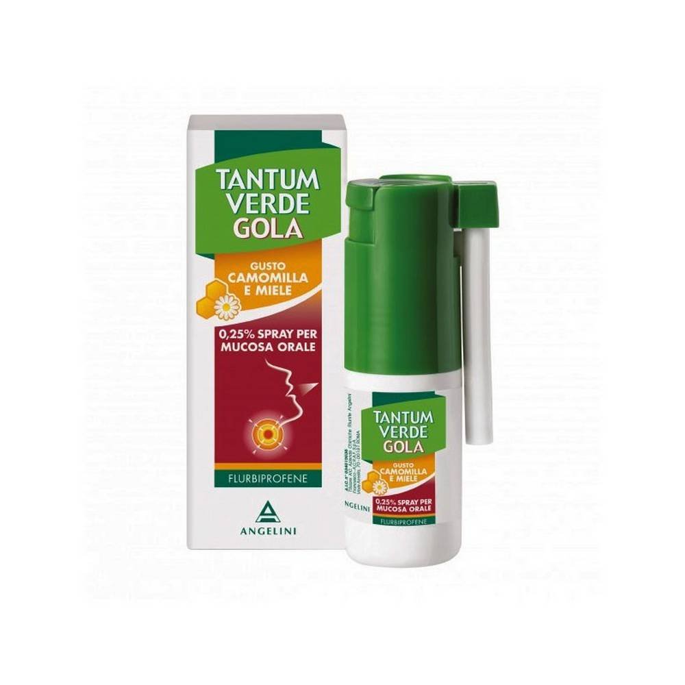 Tantum Verde Gola Spray 0,25% Kamille & Honig 15ml