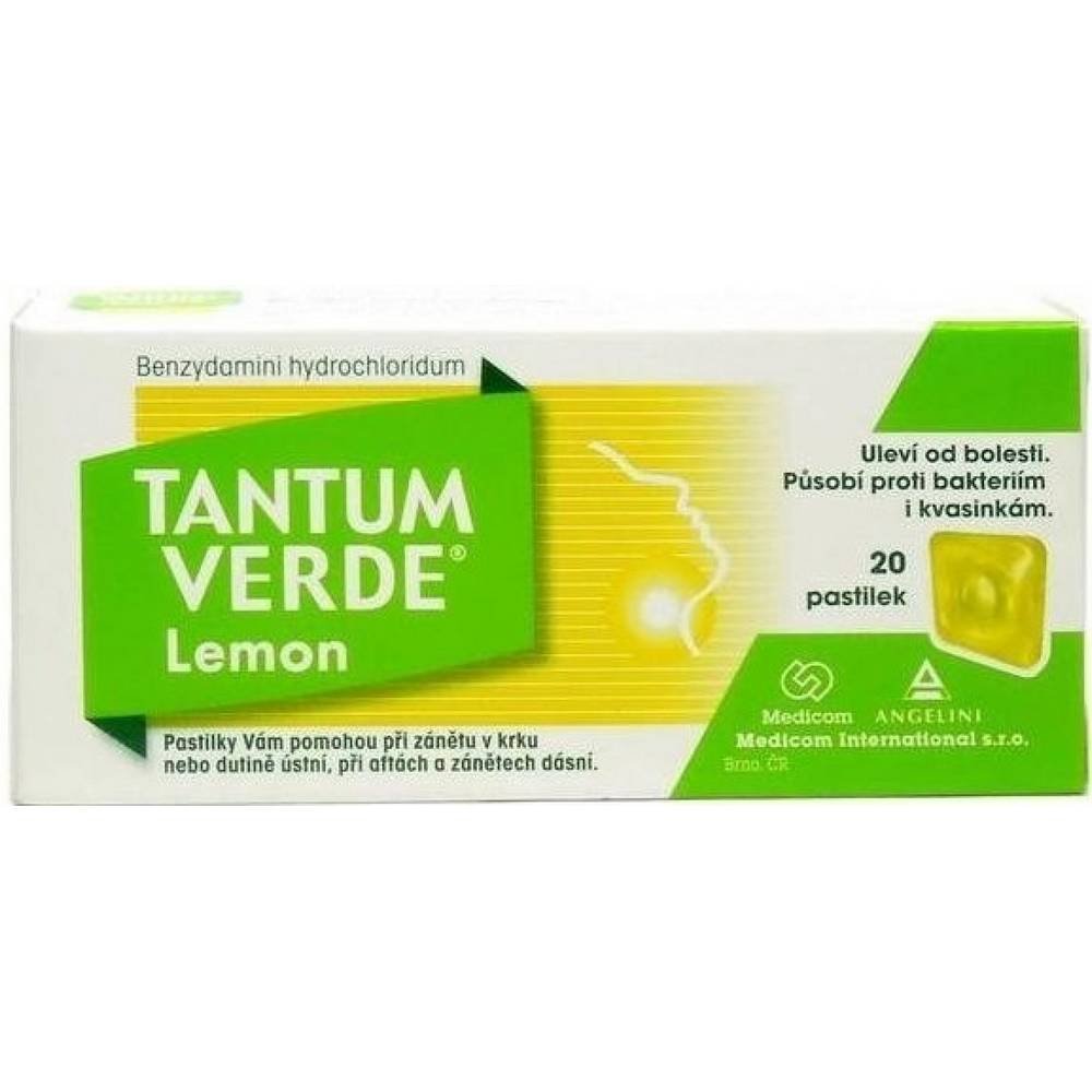 Tantum Verde Lemon 3mg Lutschtabletten 20 Stück