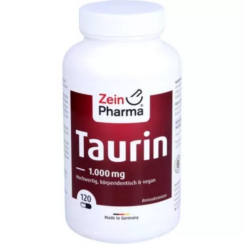 Taurine 1000 mg Capsules 120 Pieces