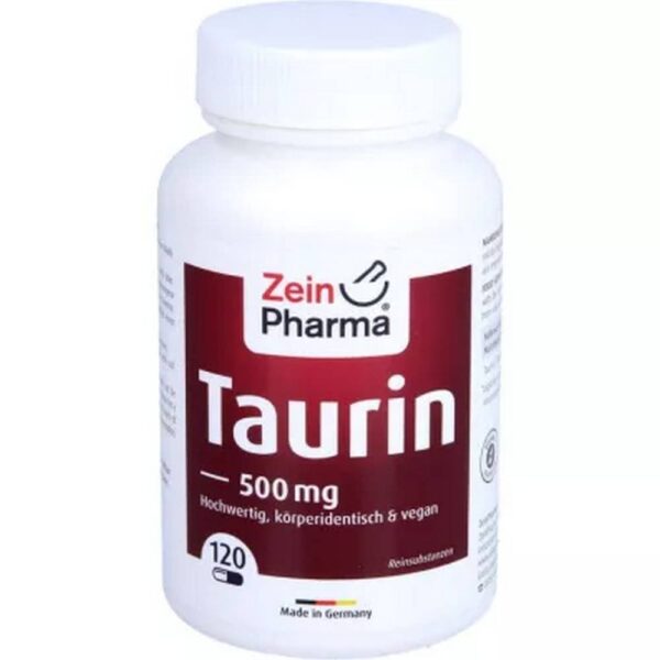 Taurine 500 mg Capsules 120 Pieces