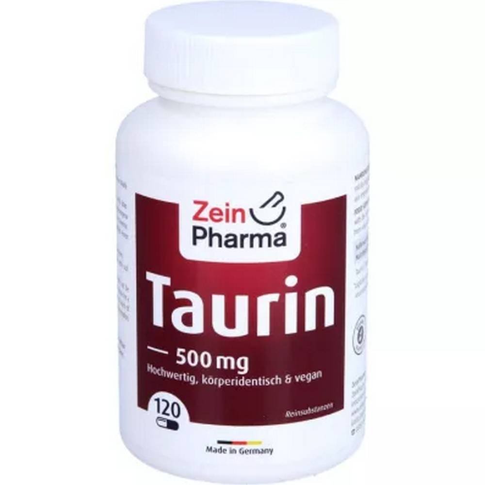 Taurine 500 mg Capsules 120 Pieces
