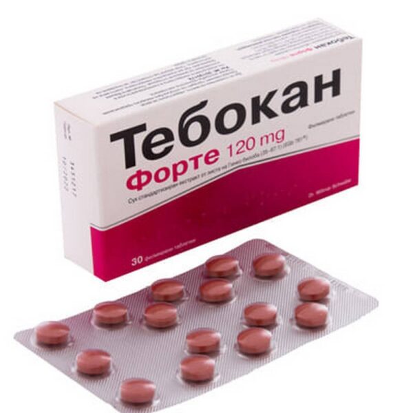 Tebocan Forte 120mg Tabletten 30 Stück