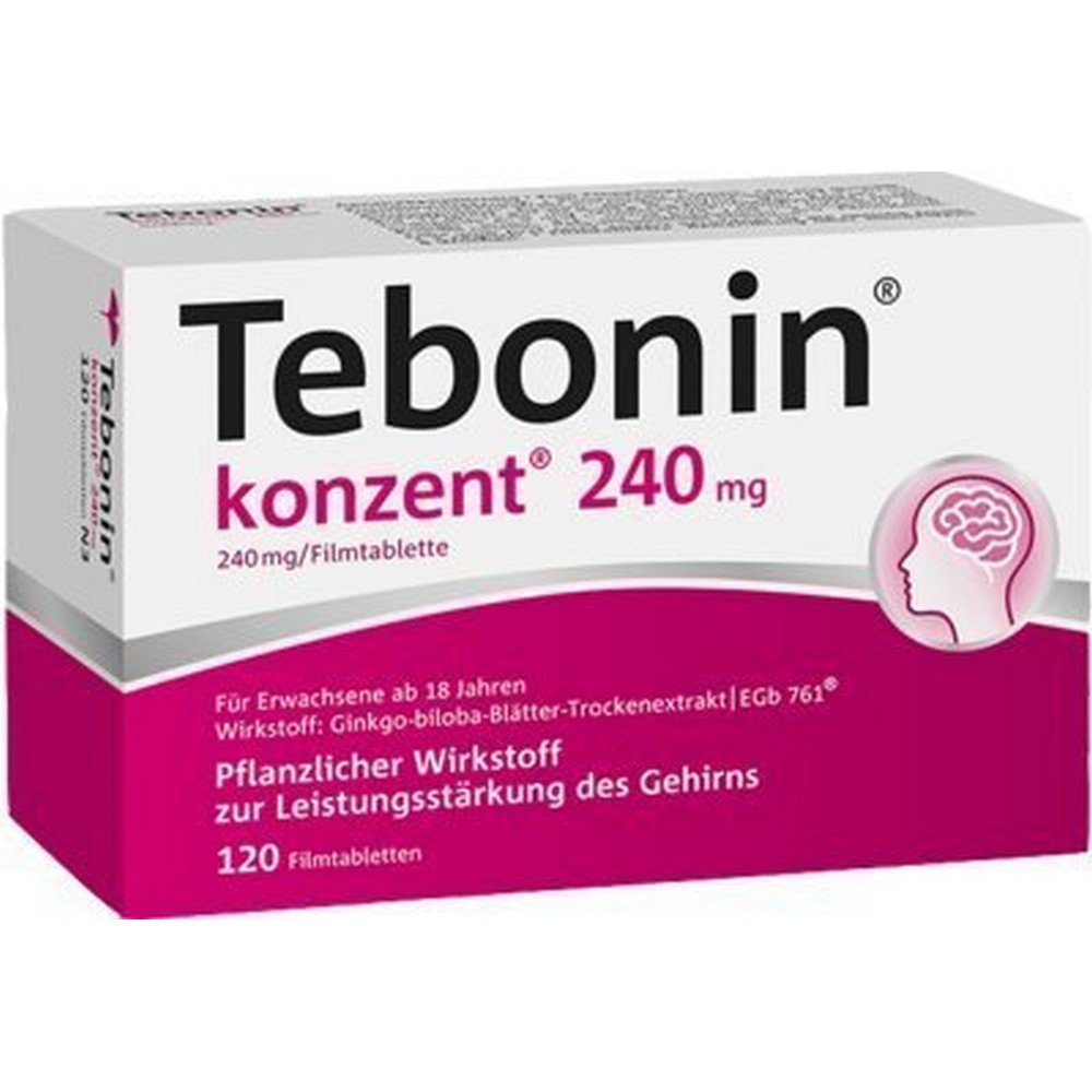 Tebonin Concentrate 240mg Film-Coated Tablets 120 pcs