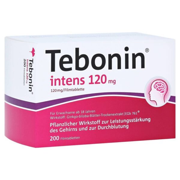 Tebonin Intense 120 mg Film-Coated Tablets 200 pcs