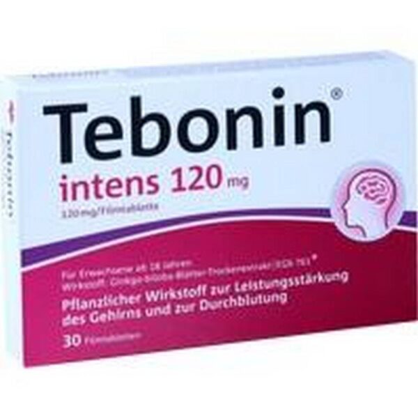 Tebonin Intense 120 mg Film-Coated Tablets 30 pcs