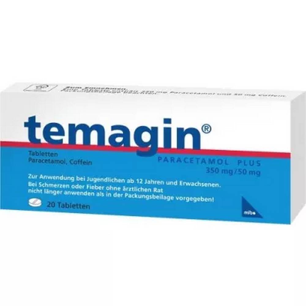 Temagin Paracetamol Plus Tablets 20 pcs