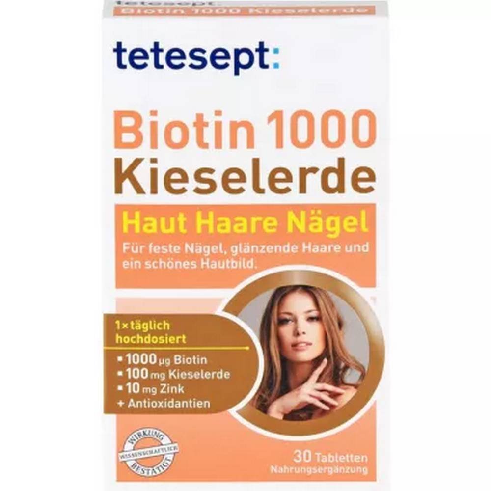 Tetesept Biotin 1000 30 Pieces
