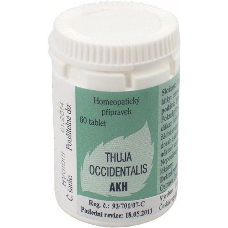 Thuja Occidentalis AKH tablets 60 pcs