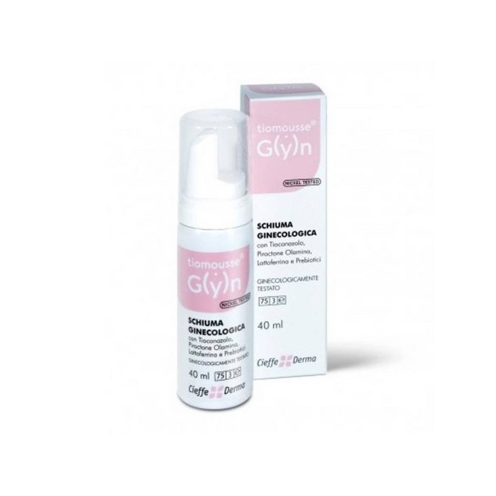 Tiomousse Gyn Mousse for Vaginal Yeast Infections, 40 ml