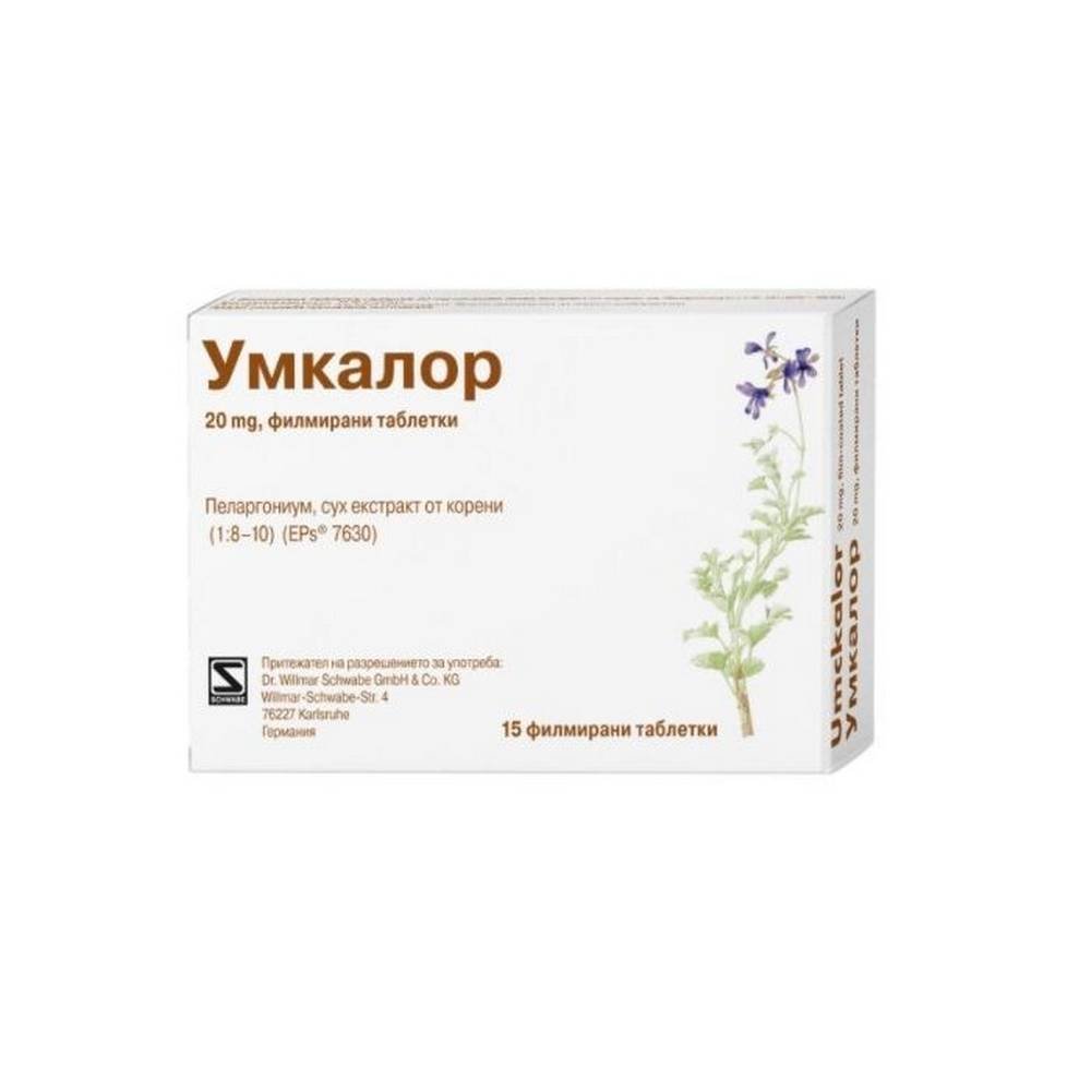 Umkalor Tabletten 20mg 15 Stück