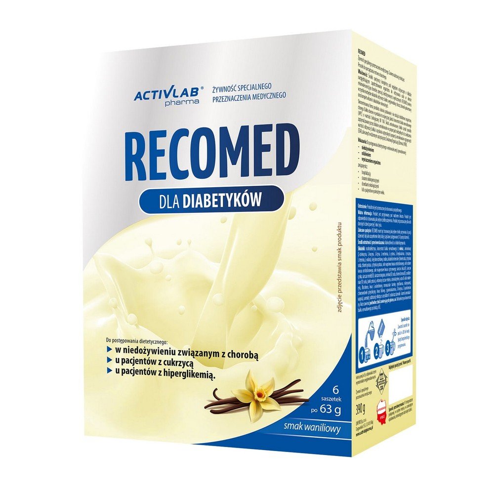 Unipro Nutritional Drink for Diabetics Vanilla 6 sachets